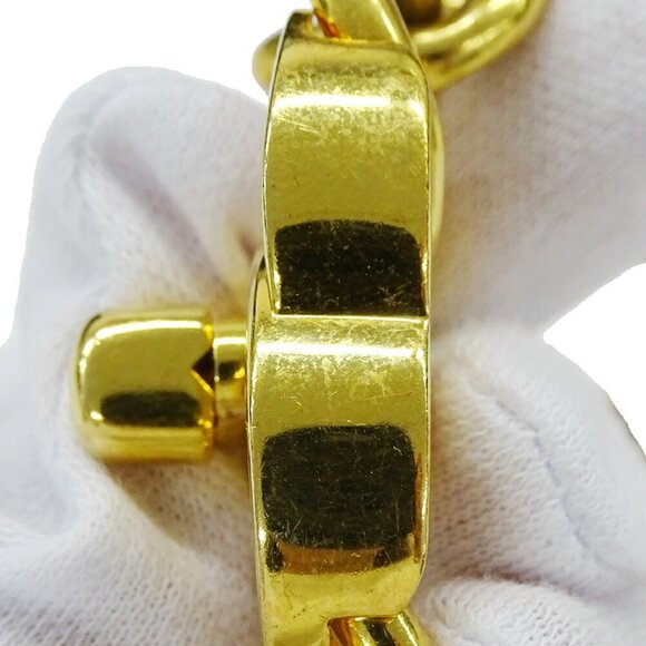 CHANEL Gold Logo Charm Bracelet - Picture 9 of 12